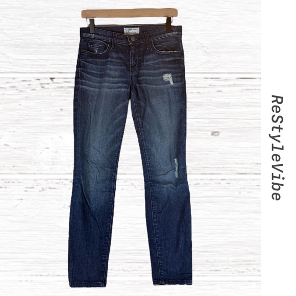 CURRENT/ELLIOT Women’s Size 26-0 Denim Jeans Stiletto Skinny Fit Style Stretch - Picture 1 of 14
